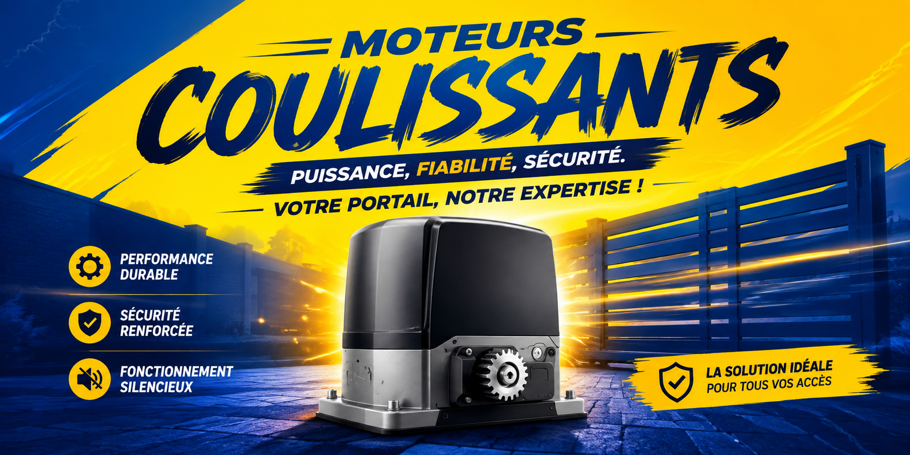 MOTEUR COULISSANTS